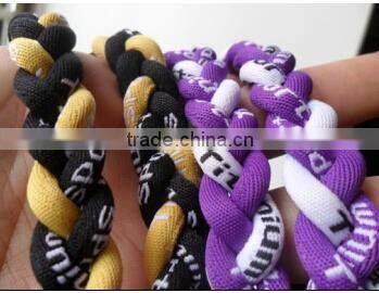 pendant titanium 3 ropes necklaces titanium magnetic balance sport custom necklace