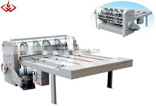 chain feeding carton slotting machine