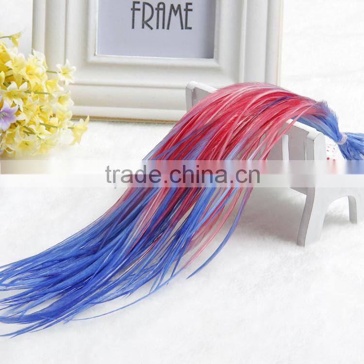 Hot Selling Grizzly real rooster cheap hair feather for sale