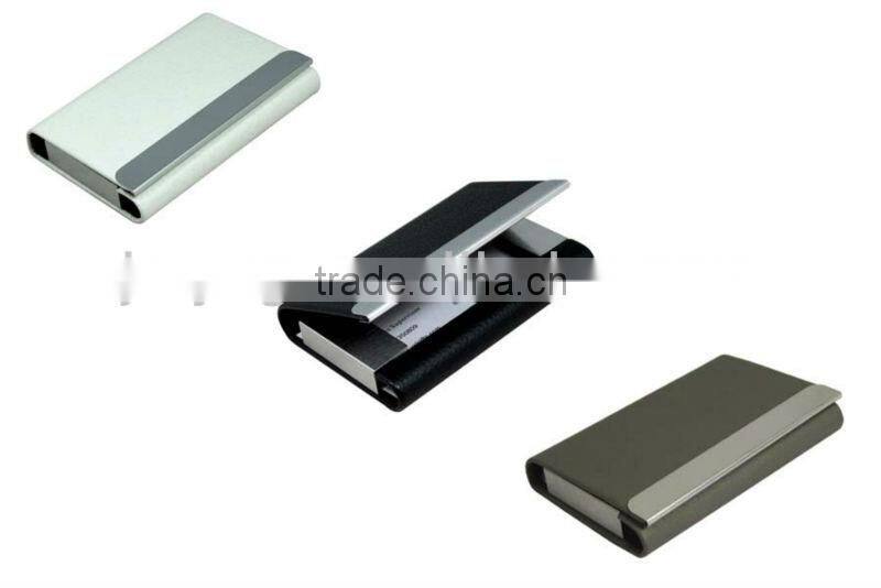 High quality PU leather business card holder