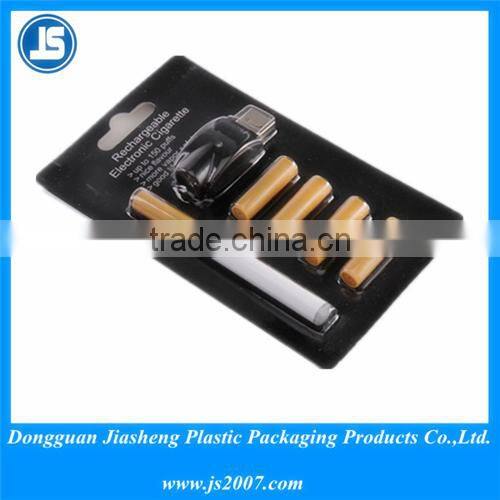 PVC PP Plastic clamshell card for Electronic Dongguan China