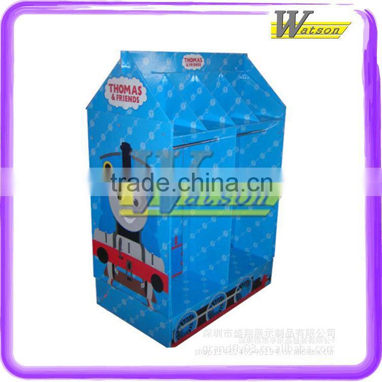Colorful babay products Display Cardboard pallet Display Stand for store