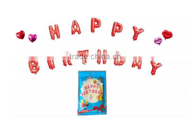 new foil letter balloons