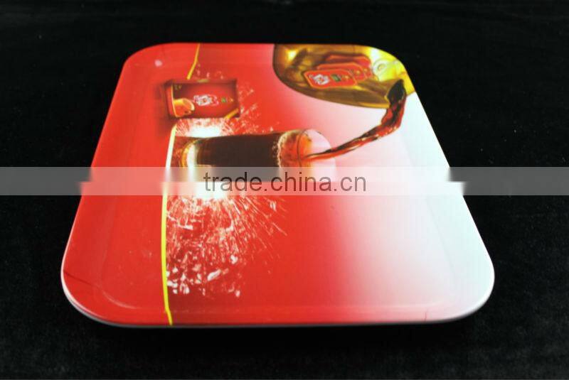 15.5 inch rectangular melamine tray