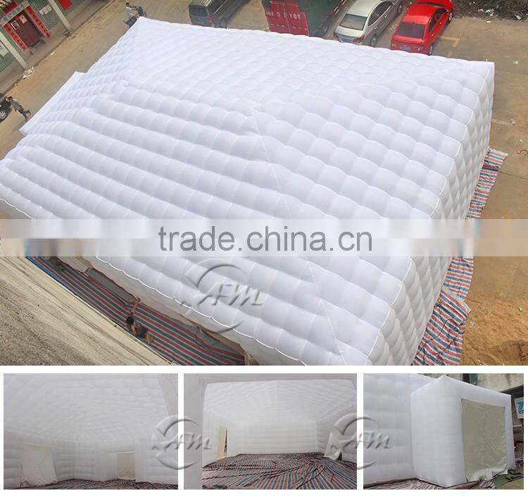 Hot high quality customized white inflatable tent big party tent for sale