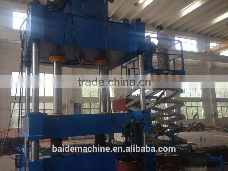 YTD32 Four column sheet metal forming hydraulic press with adjustment of work pressure and travel schedule