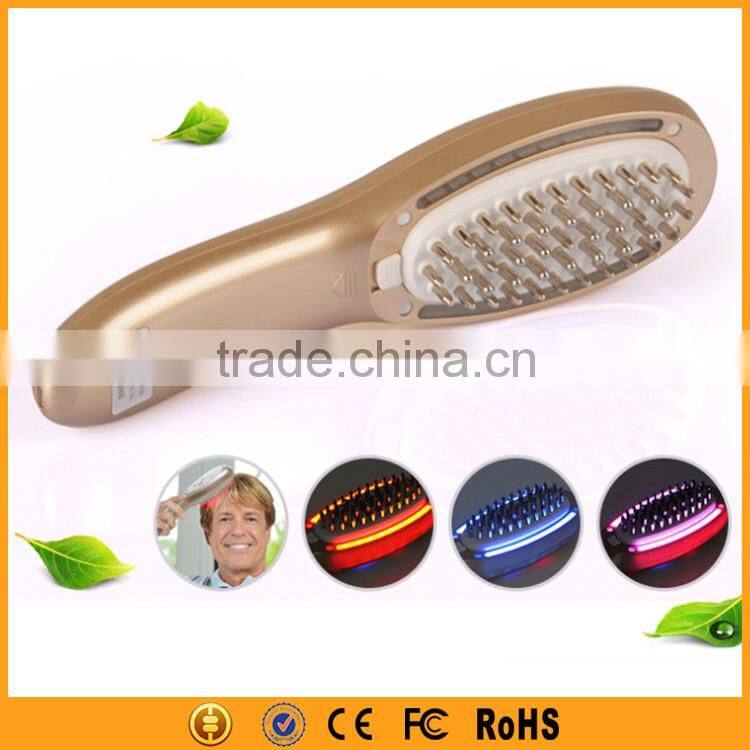 Electric Vibration Mini Head Massage Comb for Hair Growth