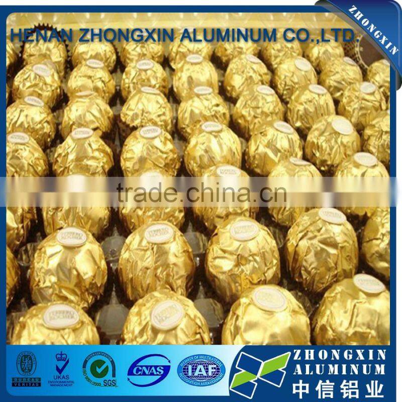 High Quality Different Color Coating/Food Packing Mill Finish Aluminum Foil