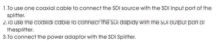 1x2 HD-SDI/SDI distribution amplifier/repeater