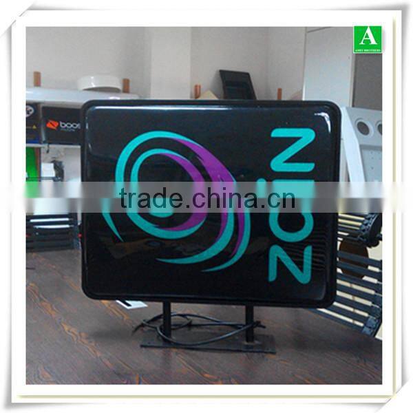 Custom made vacuum form advertising plastic light box display