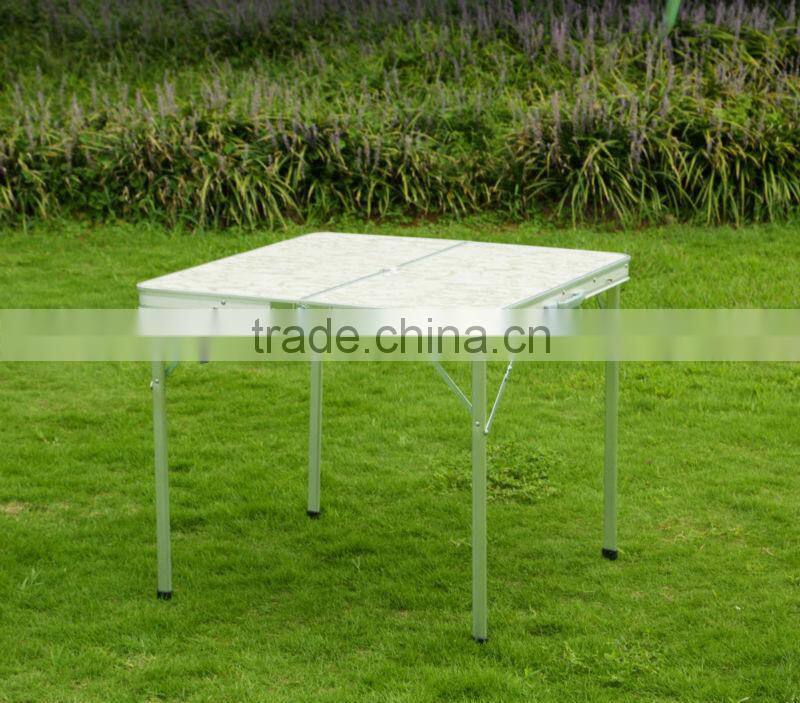 Folding Aluminum Picnic/Camping Table with 4 Stools