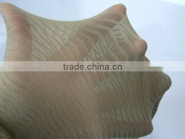 Women fashion jacquard tube silk socks