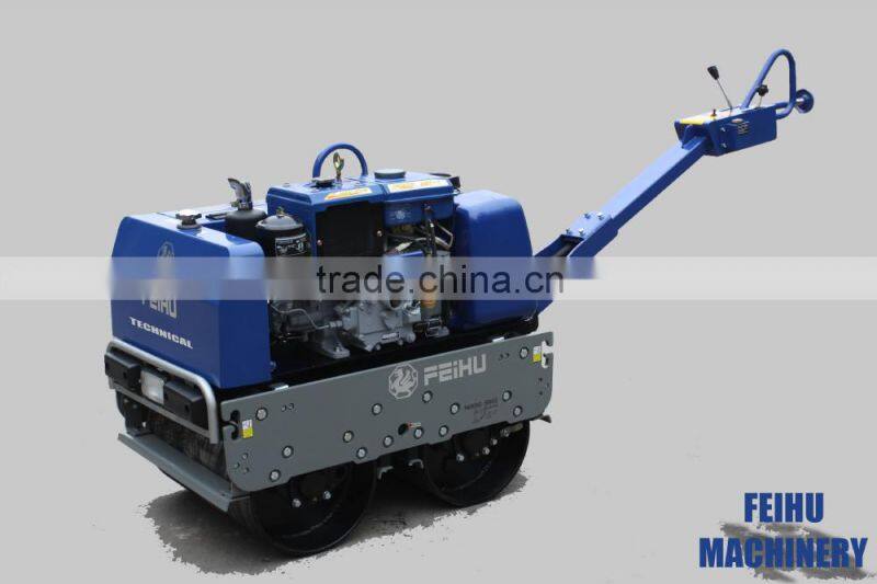 For sale good quality diesel engine electric start mini road roller price are reasonable