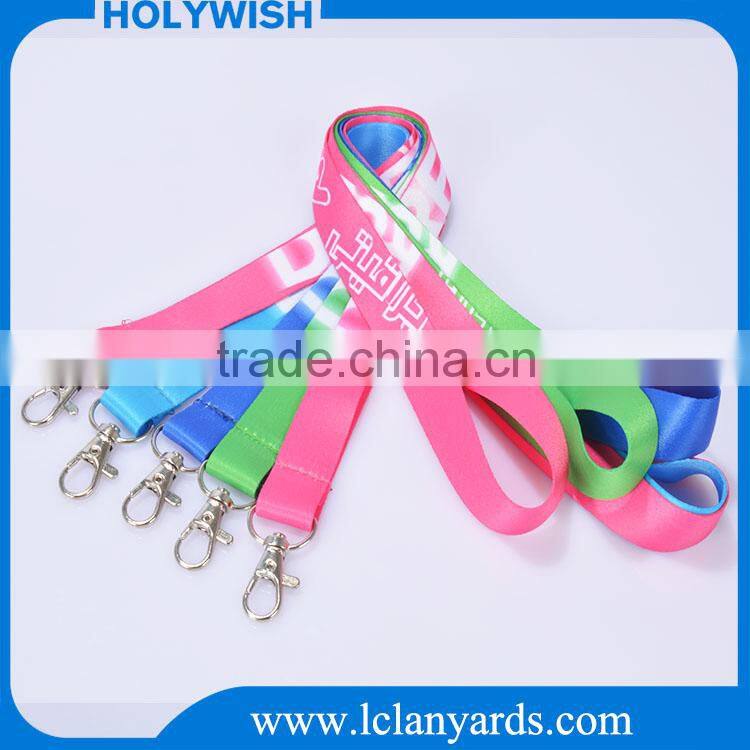 Wholesale promotional custom fashion design lanyard for id card holder