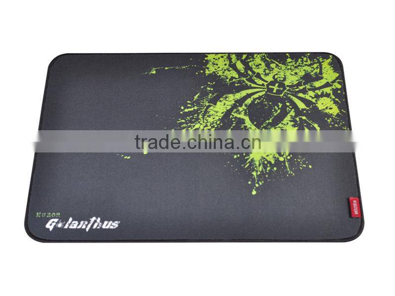 Silk Screen Printed Rubber mouse pad, decorative rubber mouse mat