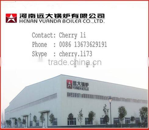 High effciency natural gas hot water boiler with bearing pressure