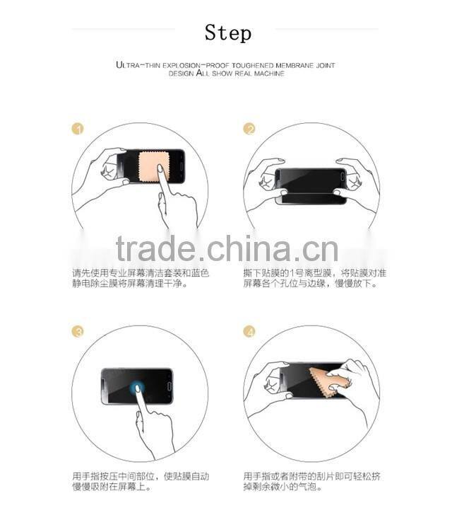 2016 new produtcts Full Color Titanium Alloy Tempered Glass for iPhone 6s Mobile Phone Case China supplier