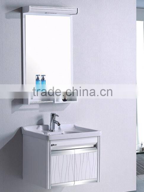 Hangzhou 2014 wall hang pvc bathroom cabinets