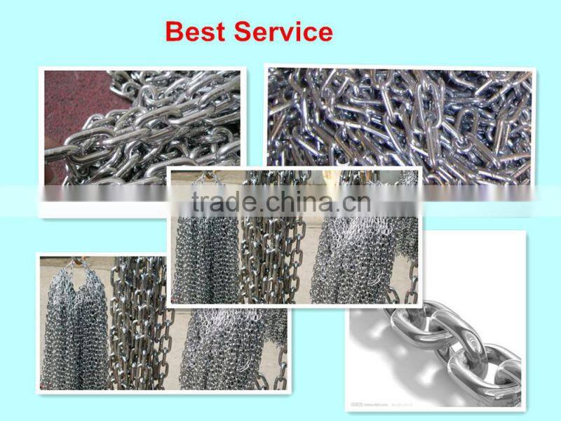 welded H.D.G dock fender chain