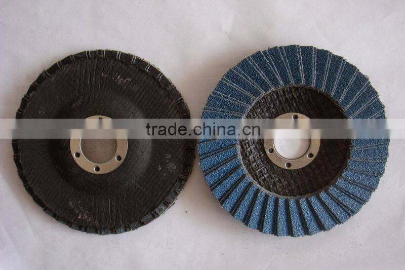 5/8-11 thread plastic backing flap disc Amercia type