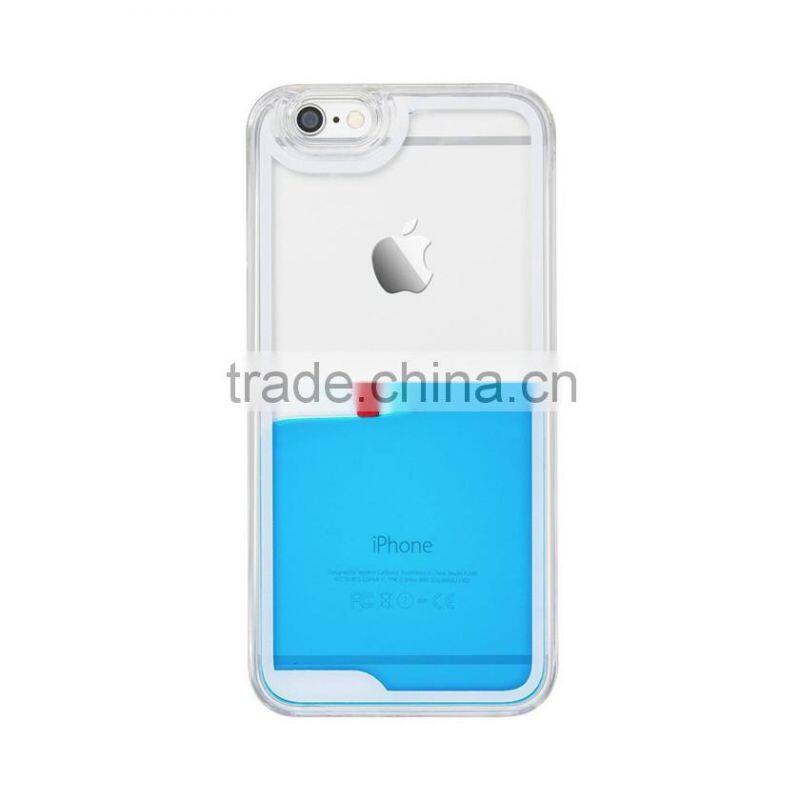 Fish Tank Liquid Aquarium Swimming Novelty Hard Phone Case Cover For Apple iPhone 6s 6 Plus