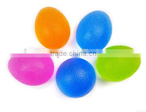 TPR egg shape exercise ball tpr grip ball, custom any pantone color, custom logo, size...