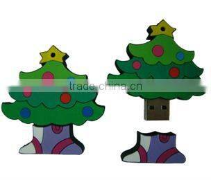 funny shape and high quality! christmas usb