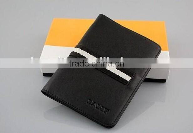 top quality business genuine leather passport holder