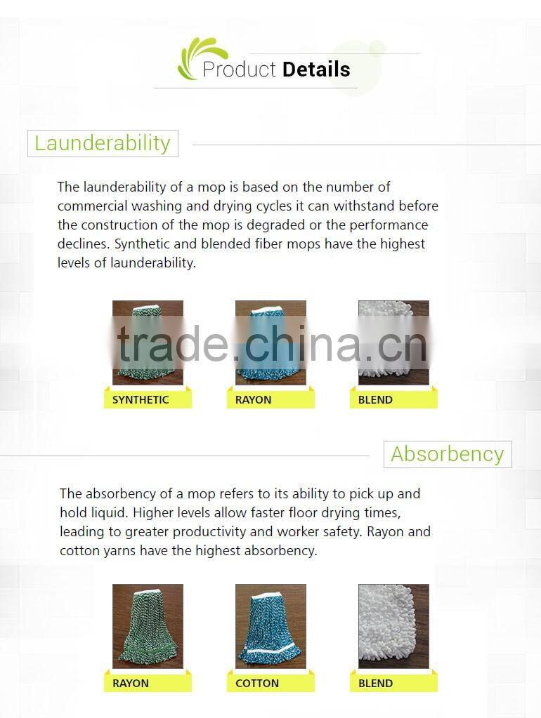 cut end mop cotton rope,colorful cotton mop wholesale