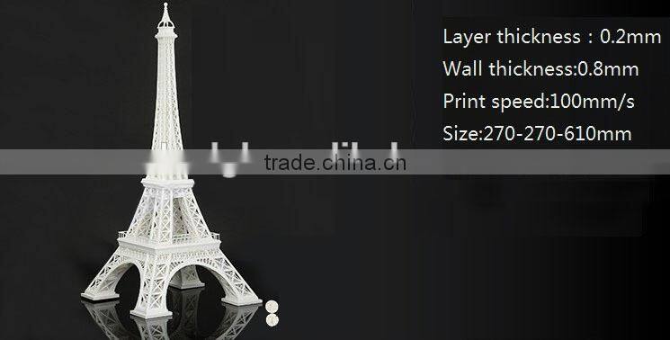2015 New design hot style desktop SD card 3D printer PLA/ABS printer home office industrial 3D printing machine for sale