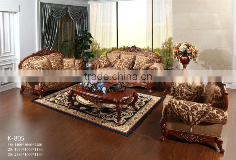 Cheap corner sofa big size sofa french classic furniture