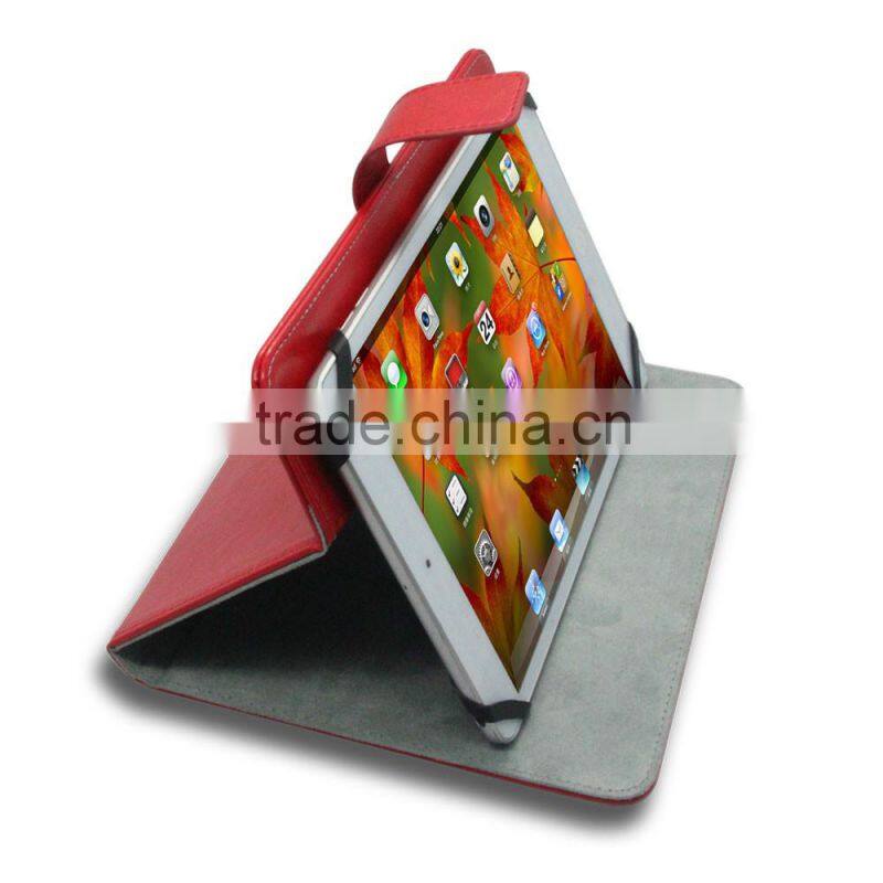Scratch-resistant leather cover with magnet closure for Ipad 8'' Inch