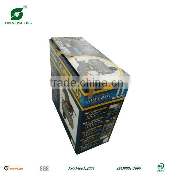 OFFSET PRINTING CORRUGATED TOTE BOX