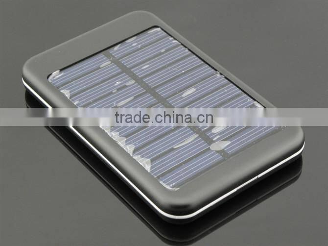 Newest 5000mAH Solar Charger for mobile phone, smart phone and various digital devices