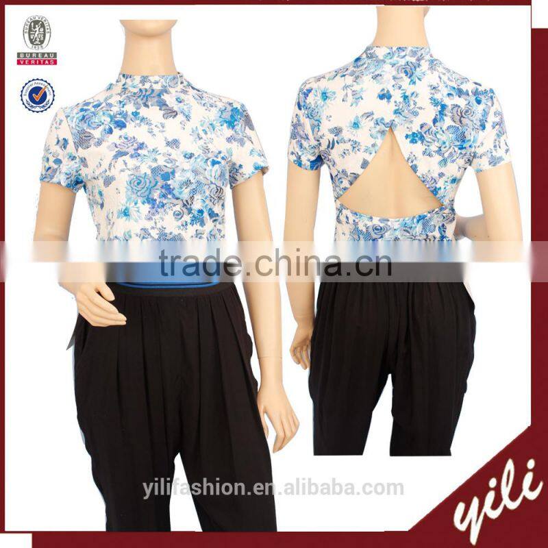 2015 fashion girls floral skirts luxury designer clothes for 18-30 days