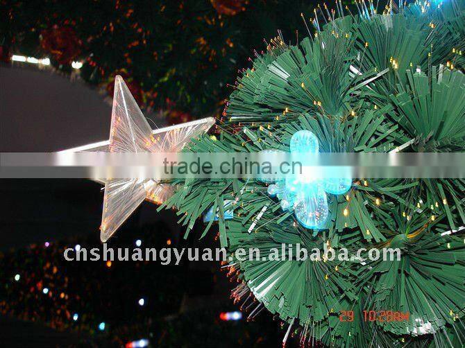 fiber optic Christmas tree