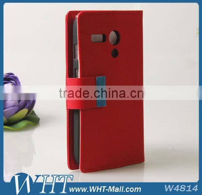 For Moto Superior Quality Water Refraction Grain Wallet Leather Stand Case For Moto G With Card slots Factory