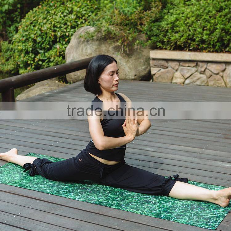 Double eco Custom Printed Anti-Slip yoga mat