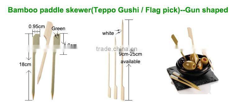 Wholesale Disposable BBQ Paddle Skewers