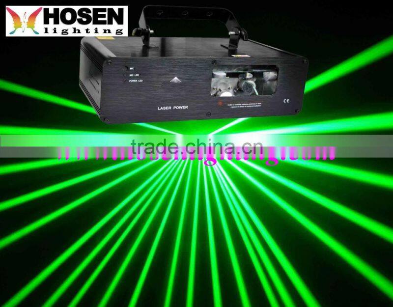 5W Green laser light