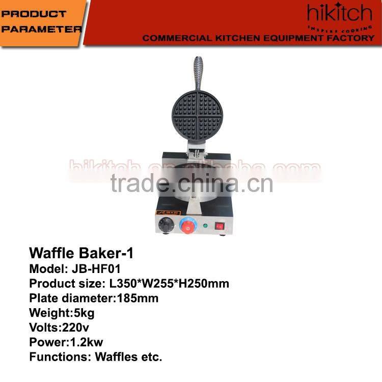 Professional Countertop electric stainless steel waffle baker