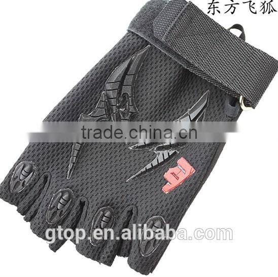 Fashion Wholesale Outdoor Cycling Bicycle Motorbike Half Finger Gloves Sports Gloves Breathable G-10