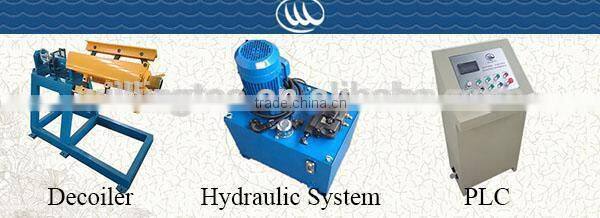 High speed steel profile roll forming machine