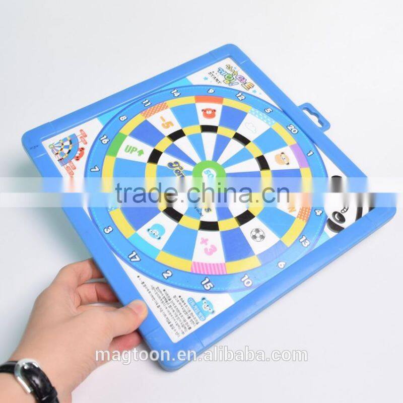 Dongguan factory sale magnetic dart board for kids promotional toys