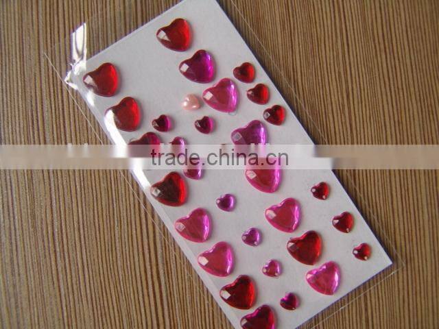 Kids DIY high-quality beautiful flower mobile phone diamond sticker
