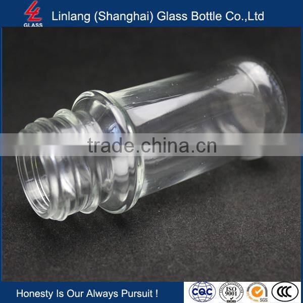 Sauce use and screw cap glass spice jar