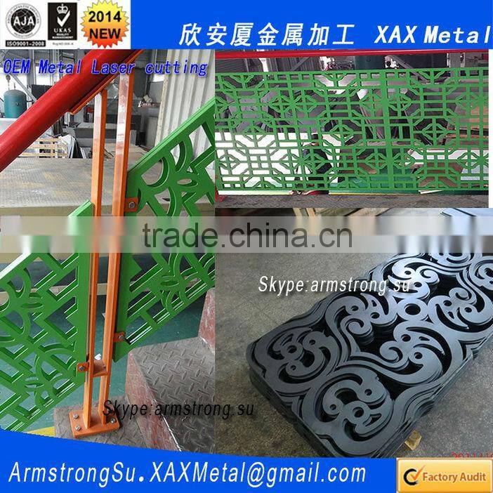XAX09LC OEM ODM custom titanium ti gold rose yellow red silver metal Air Plasma Arc Cutting provider