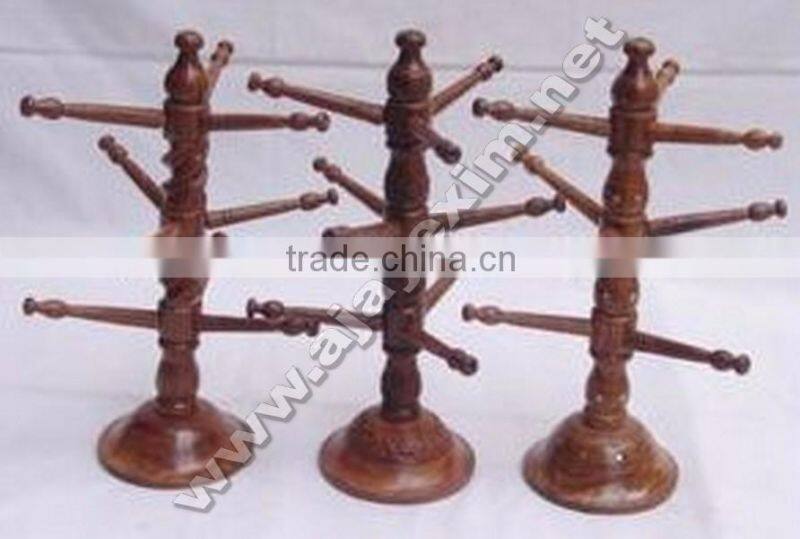 Wooden Bangle Holder