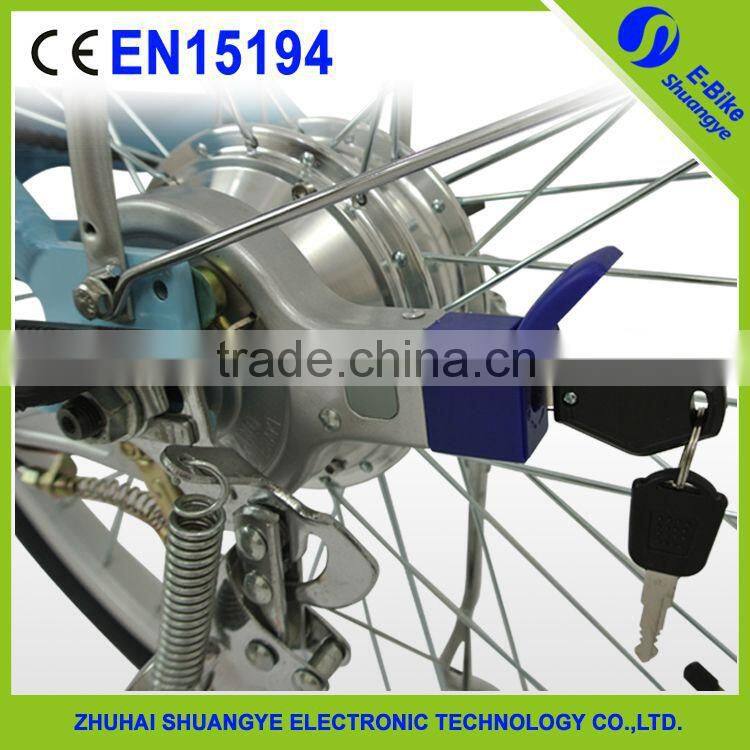 Factory Price single speed electric bicycle 24 inch