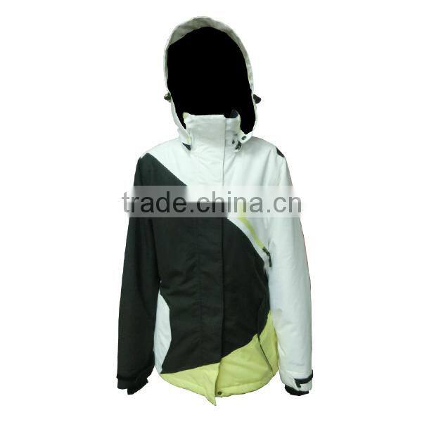 Breathable nylon winter outdoor sports ski snow women jacket 2015